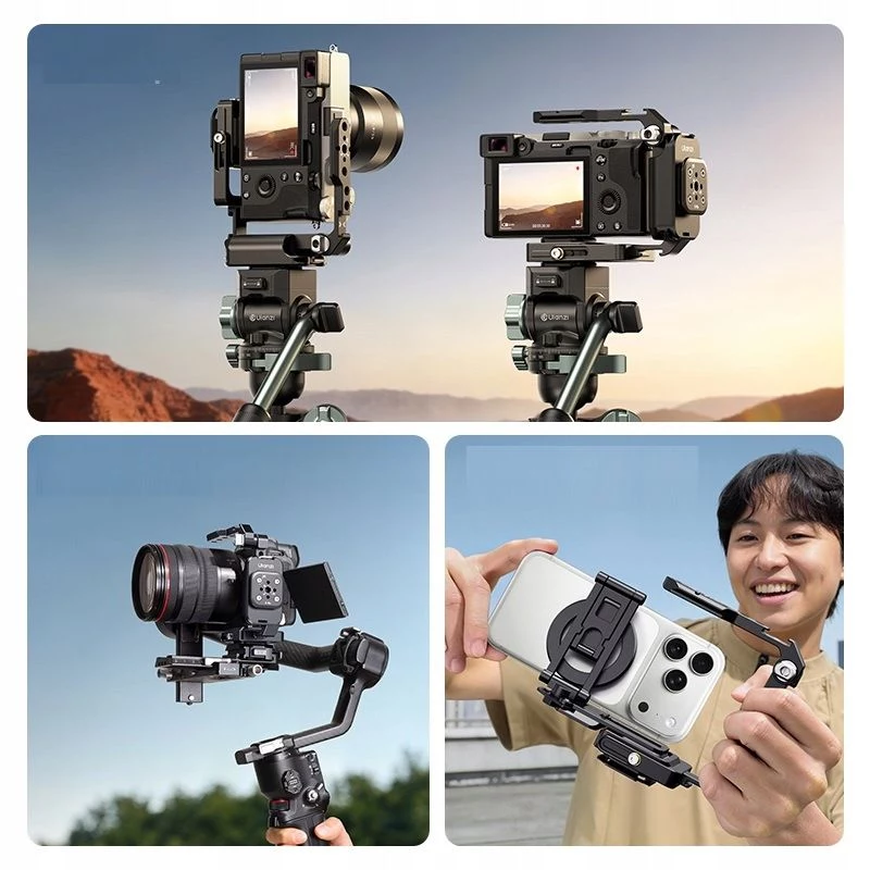 Ulanzi XJ01 Uka Rig / Cage para telefone de vídeo - preto