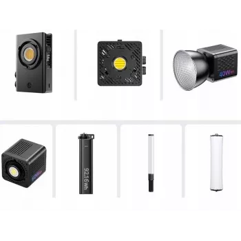 ULANZI RH-PD100W Adaptador de alimentação USB-C de 100W para CO1, EC65, 40W Pro RGB, 60WBG5, VL360, AL60, AL120