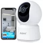 Arenti P2T Câmara Wi-Fi interior 3MP/2K com função de rotação/inclinação e modo de privacidade