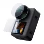 TELESIN Conjunto de vidro temperado para DJI Osmo Action 6 (2x objetiva + ecrã)
