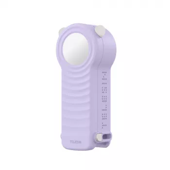 TELESIN Estojo rígido de proteção com alça para DJI Osmo Pocket 4 - Roxo