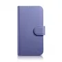 iCarer Wallet Case 2in1 para iPhone 14 Pro, capa folio em pele com bloqueio RFID, violeta claro (WMI14220726-LP)