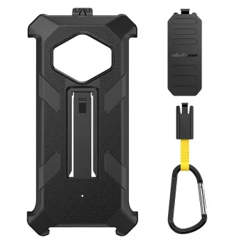 Ulefone RugKing 3 Pro capa protetora robusta com coldre - preto