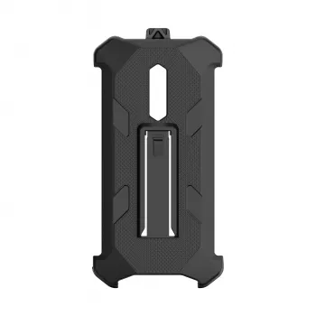 Ulefone RugKing 2 Pro estojo protetor robusto com suporte e clipe de cinto - preto