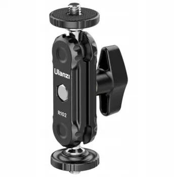 ULANZI R102 braço mágico 9cm com rosca dupla de 1/4
