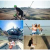 Ulanzi MT-58 bastão selfie monopé em fibra de carbono 120 cm para GoPro DJI Insta360