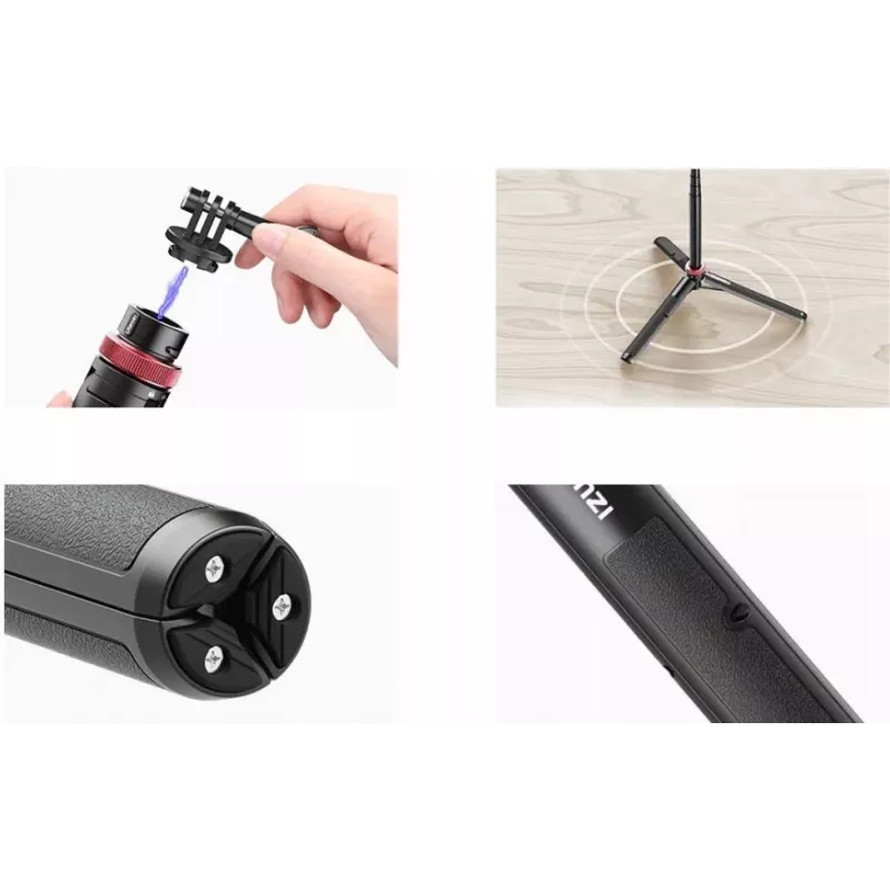 Ulanzi Go Quick II bastão selfie com fixação magnética rápida para GoPro / SJCam / Xiaomi - alto