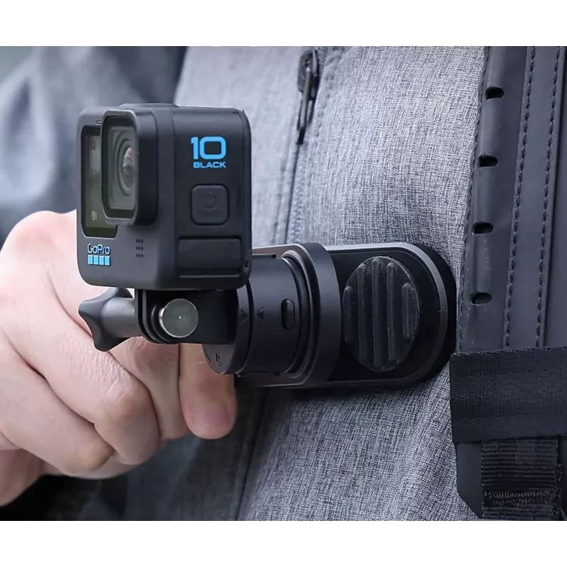Ulanzi Go-Quick II clipe de fixação rotativo 360° para GoPro / SJCAM / Xiaomi