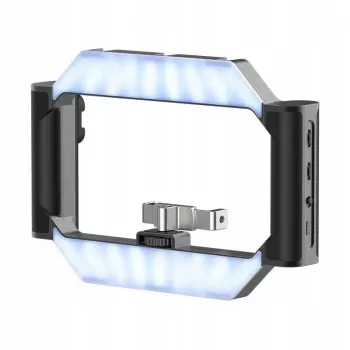Ulanzi U-Rig punho com luz LED, powerbank e telecomando