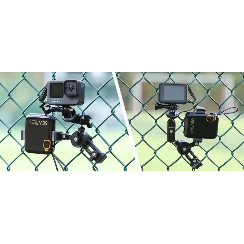 Ulanzi CM010 grampo de fixação em cerca para câmara e smartphone