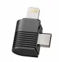 Adaptador Lightning Ulanzi A100 para microfone em iPhone 14 13 12 11 X 8