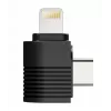 Adaptador Lightning Ulanzi A100 para microfone em iPhone 14 13 12 11 X 8
