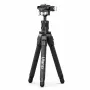 Mini tripé em fibra de carbono ULANZI TT35 28cm com cabeça de esfera, parafuso de 1/4 polegadas, placa Arca-Swiss, para DSLR/sem espelho/action cam/smartphone, preto