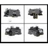 Adaptador Ulanzi PK-10 para DJI Osmo Pocket 3 - suporte Arca-Swiss GoPro de 1/4 polegadas