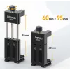 Suporte para telefone Ulanzi MA33 com 2x encaixes cold shoe e base Arca-Swiss