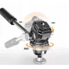 Cabeça de vídeo fluida panorâmica ULANZI EH09 360°, Arca-Swiss, capacidade de carga 5kg, 1/4 polegada-20 e 3/8 polegada-16