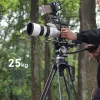 Sistema de tripé de vídeo profissional ULANZI T047 carga 25kg altura 149,5cm tigela 75mm