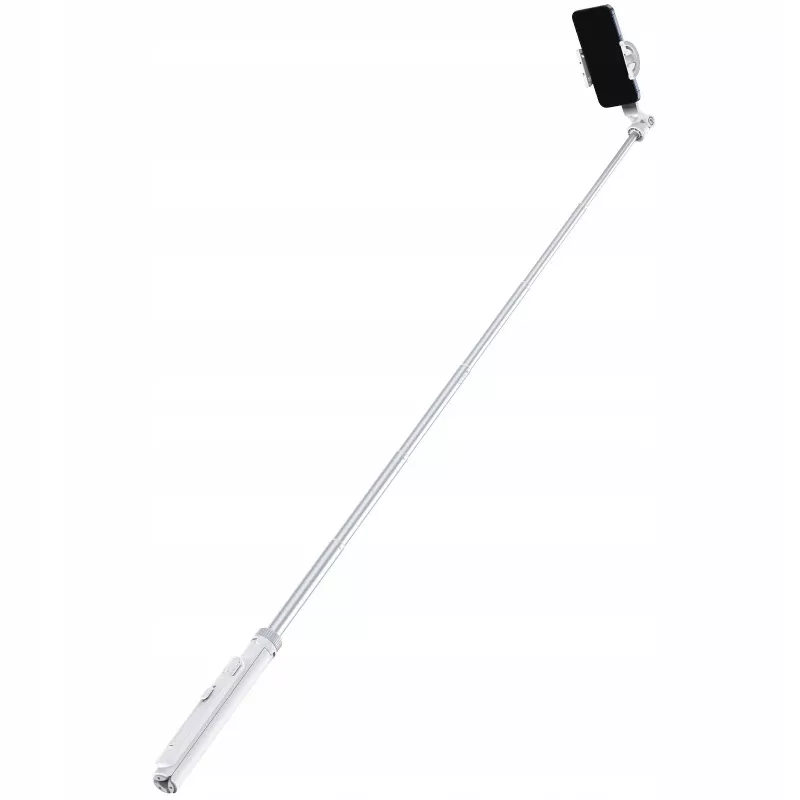 Pau de selfie com tripé Ulanzi TT88 com disparador remoto Bluetooth e luz de preenchimento, branco