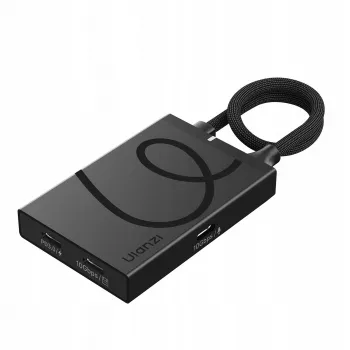 Hub USB-C 4-em-1 ULANZI H1 com HDMI 4K e 3x USB-C PD 3.0 10Gbps