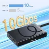 Hub USB-C 4-em-1 ULANZI H1 com HDMI 4K e 3x USB-C PD 3.0 10Gbps