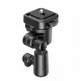 Adaptador de montagem de libertação rápida ULANZI F38 com pino de 16 mm e encaixe de pino de 12 mm, parafuso de 1/4 polegadas-20, preto