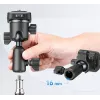 Adaptador de montagem de libertação rápida ULANZI F38 com pino de 16 mm e encaixe de pino de 12 mm, parafuso de 1/4 polegadas-20, preto