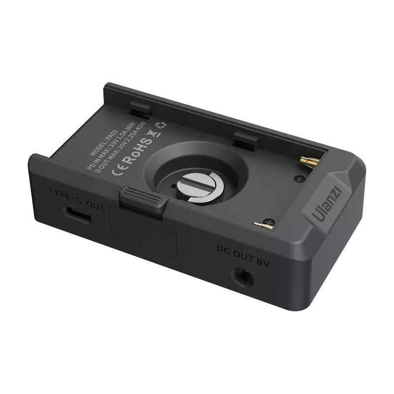 Placa de alimentação USB-C PD ULANZI PA03 para baterias Sony série NP-F