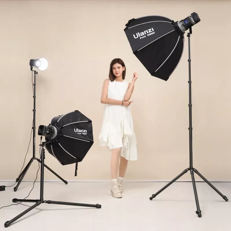 Tripé de iluminação Ulanzi T270 270cm/3kg preto