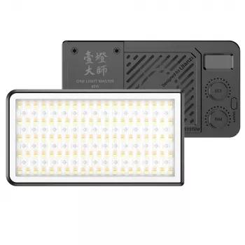 Luz de vídeo LED RGB Ulanzi LM-P40, 2700K-6500K, 8W, 2500mAh