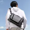 ULANZI SU02 Sling Crossbody mala para câmara para câmara sem espelho, drone, action cam - preto