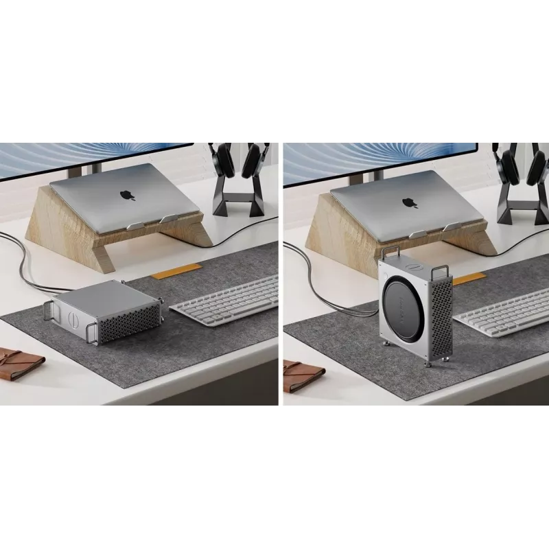 Ulanzi QT01 docking station para Mac Mini - Space Gray