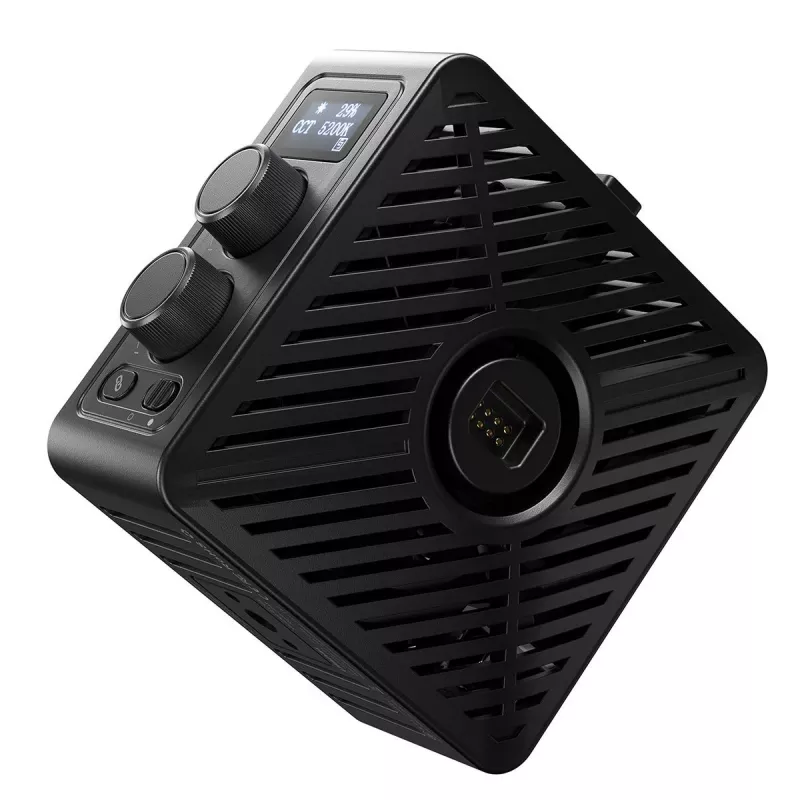 Ulanzi EC65 luz de vídeo LED COB 65W lâmpada de estúdio com encaixe Bowens, 2700K-6500K, CRI≥95, TLCI≥96, controlo por app Bluetooth