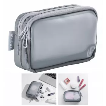 ULANZI BP15 bolsa de viagem para acessórios, baterias, cabos, cartões, telefone - tamanho médio - preto