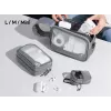 ULANZI BP15 bolsa de viagem para acessórios, baterias, cabos, cartões, telefone - tamanho médio - preto