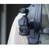 ULANZI CK02 suporte de câmara de fecho rápido com placa magnética para alça de mochila, cinto, alça de ombro, preto