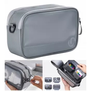 Ulanzi BP15 bolsa de armazenamento multifuncional grande para acessórios de câmara, drone e telefone - preto