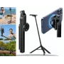 Ulanzi TT88 bastão de selfie com tripé - preto
