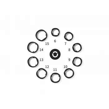 RingConn Sizing Kit para Gen3 cinzento 6-15