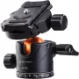K&F Concept BH-28L cabeça de esfera, carga de 10kg, esfera de 28mm, Arca-Swiss, preto