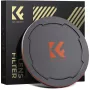 K&F Concept M-Cap tampa de objetiva magnética 82mm preto