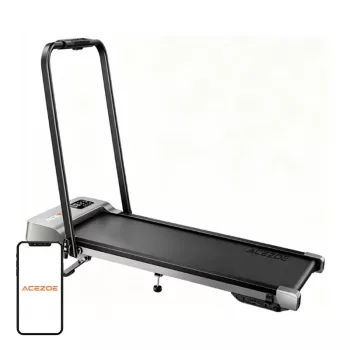ACEZOE P12 passadeira elétrica dobrável (preto e cinzento)
