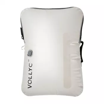 Flextail EZYPACK Compression Cube (branco) - bomba de vácuo portátil e conjunto de sacos de armazenamento