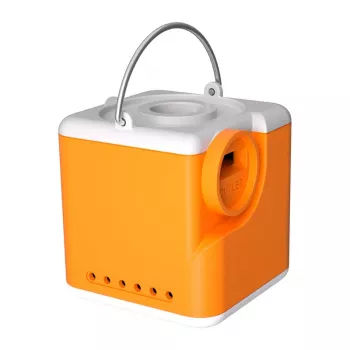Flextail Nano Pump 5C1 bomba portátil, laranja