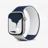 Pulseira reversível Moft Snap Duo para Apple Watch 1-5/6/7/8/9/10/11/SE/SE 2/SE 3/Ultra/Ultra 2/Ultra 3 (42/44/45/46/49 mm) Navy Blue / Misty Cove