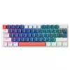 Teclado gaming mecânico 60% MACHENIKE K500-B61, Outemu Blue Switches, iluminação RGB, azul/branco