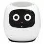 PlantsIO IVY White Jardim hidropónico inteligente com lâmpadas de crescimento LED de espetro total, 4 cápsulas de plantas, rega automática, controlo por app