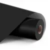 Película de vinil adesiva permanente LOKLiK Matte Black 30,5 x 180 cm