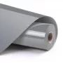 LOKLiK Vinil Autoadesivo Permanente Brilhante Prateado 305 x 1800 mm