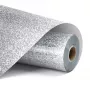 LOKLIK Vinil de Transferência Térmica Glitter - Prateado - 30,5 x 90 cm (SG-HTV-1570-US-L-B2B)