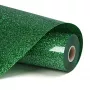 LOKLIK Vinil de transferência térmica Glitter, verde, 30,5 x 90 cm